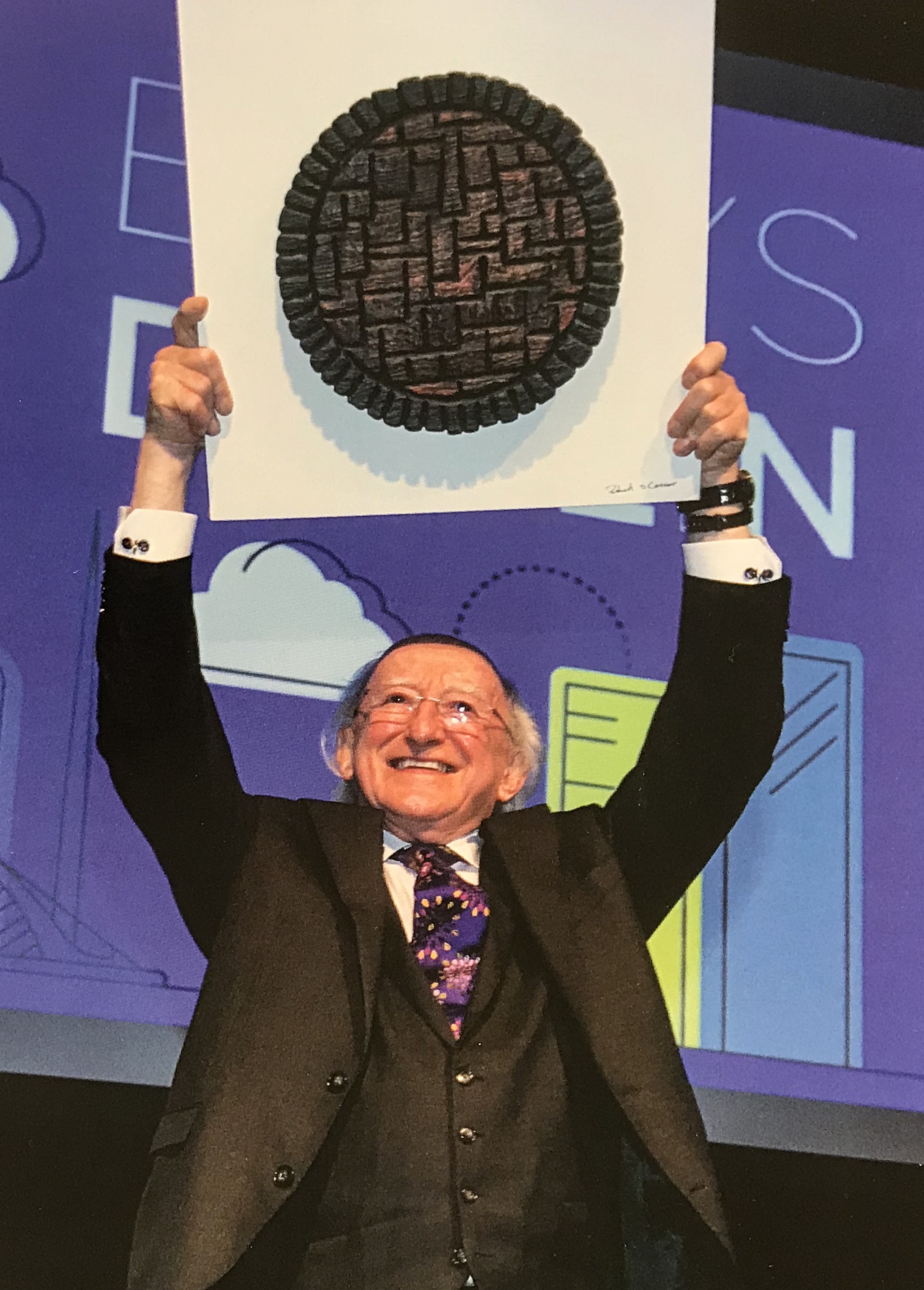 President Michael D Higgin